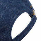 Danton Men's Denim Baseball Cap in Indigo