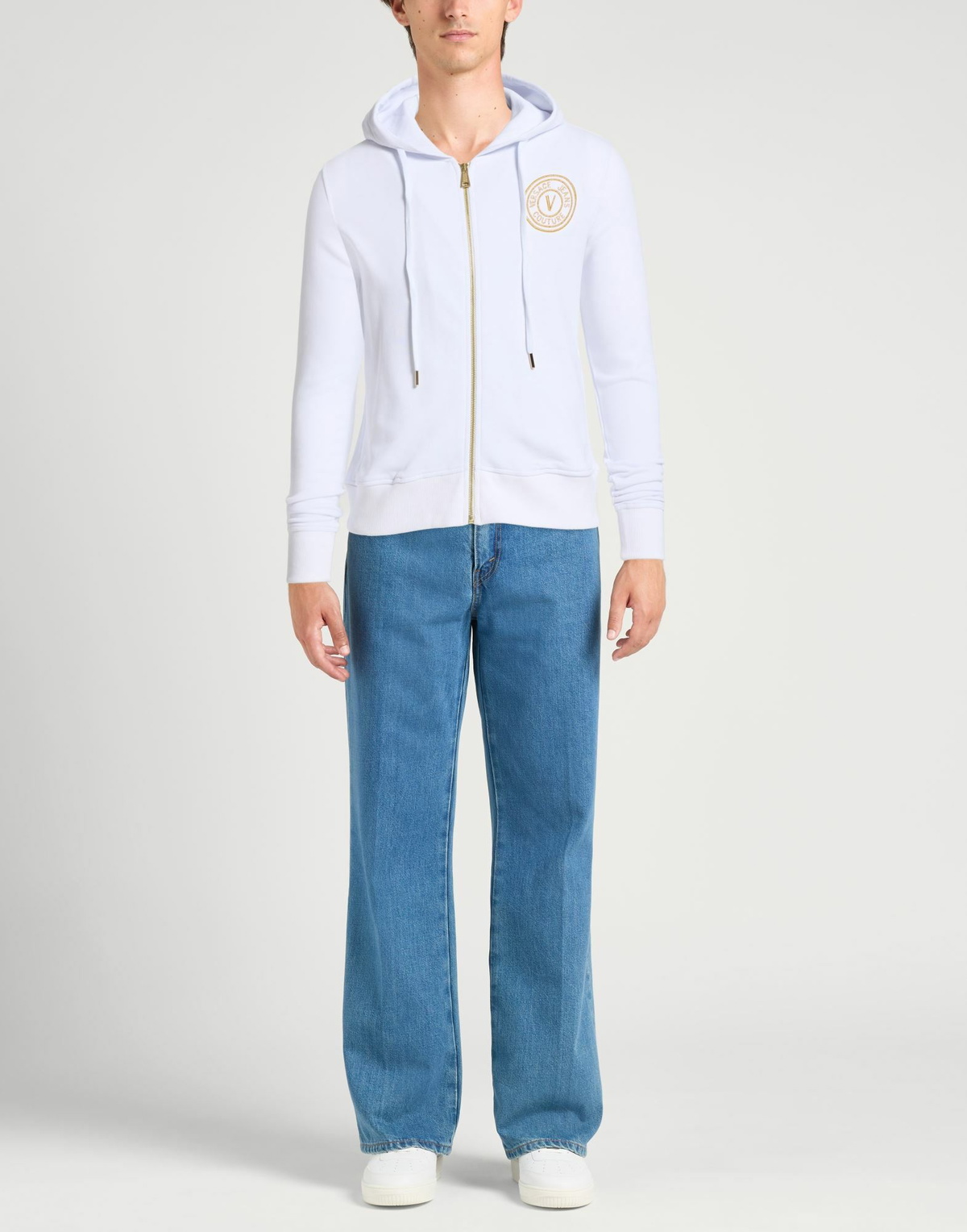 Versace Jeans Couture Womens Sweatshirt in White