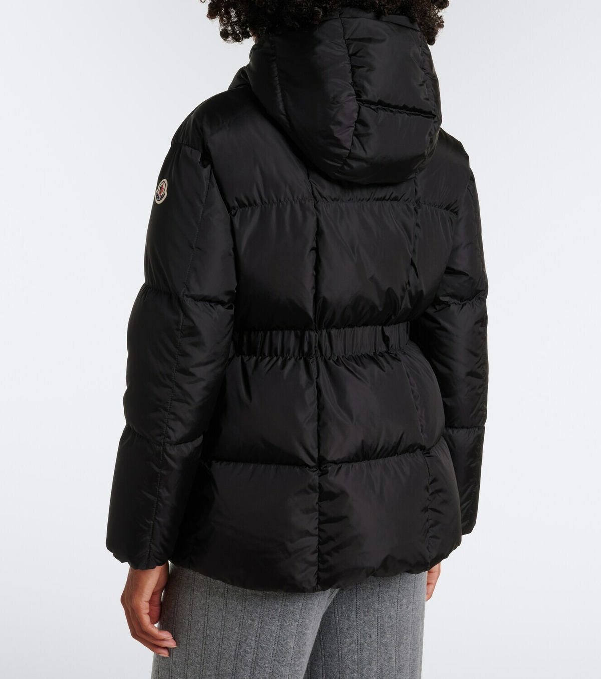 Moncler Agneux hooded padded-down jacket
