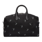 Alexander McQueen Black Medium Holdall Bag