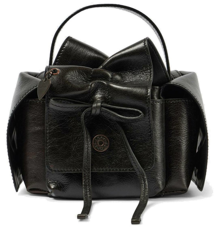 Photo: Acne Studios Multipocket Mini leather tote bag