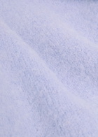 Forte_forte Mock-neck Brushed Wool-blend Jumper Lilac