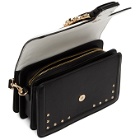 Versace Jeans Couture Black and White Couture 1 Buckle Bag