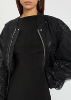 Rick Owens Temple Panelled Stretch-tulle Gown Black