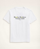 Brooks Brothers Men's Cotton Tokyo Print T-Shirt | White