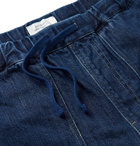Saturdays NYC - Quinn Indigo-Dyed Denim Drawstring Shorts - Blue
