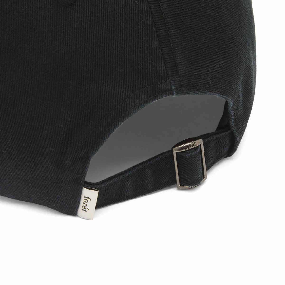Foret Men's Posy Washed Cap in Black 