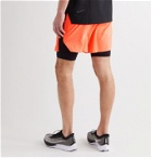 Nike Running - Flex Stride Slim-Fit Layered Dri-FIT Shell Running Shorts - Orange