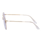 Acne Studios Gold Anteom Sunglasses