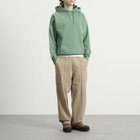 Drôle de Monsieur Men's Drole De Monsieur Classic Slogan Hoodie in Water Green