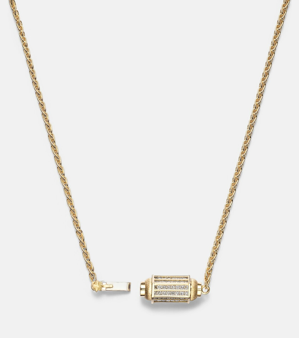 Marie Lichtenberg 18kt gold (750/1000) necklace with diamonds
