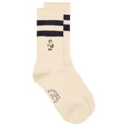 Rostersox 84 Bear Socks in Navy