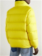 Moncler - Citala Logo-Appliquéd Quilted Shell Down Jacket - Yellow