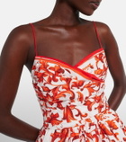 Dolce&Gabbana Majolica printed cotton poplin minidress