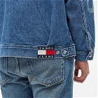 Tommy Jeans Men's Oversized Denim Jacket in Denim Medium 02