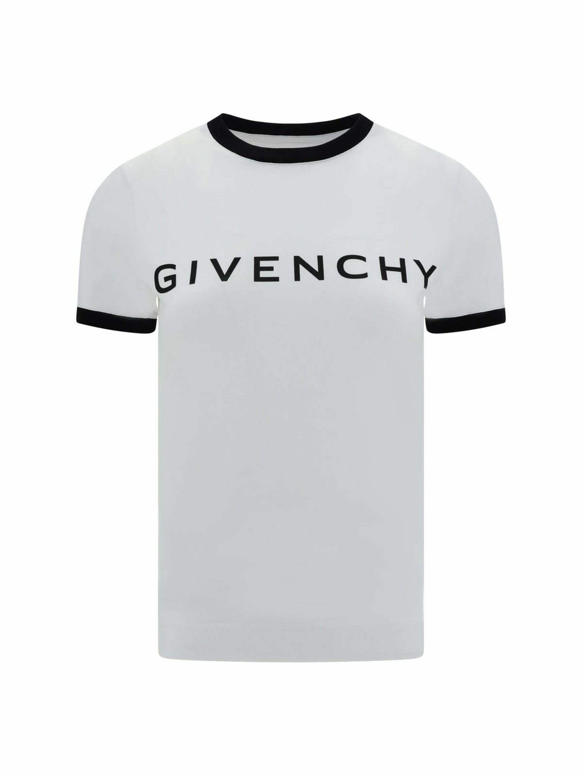 Givenchy Embossed Chain Collar Slimfit Tshirt Givenchy
