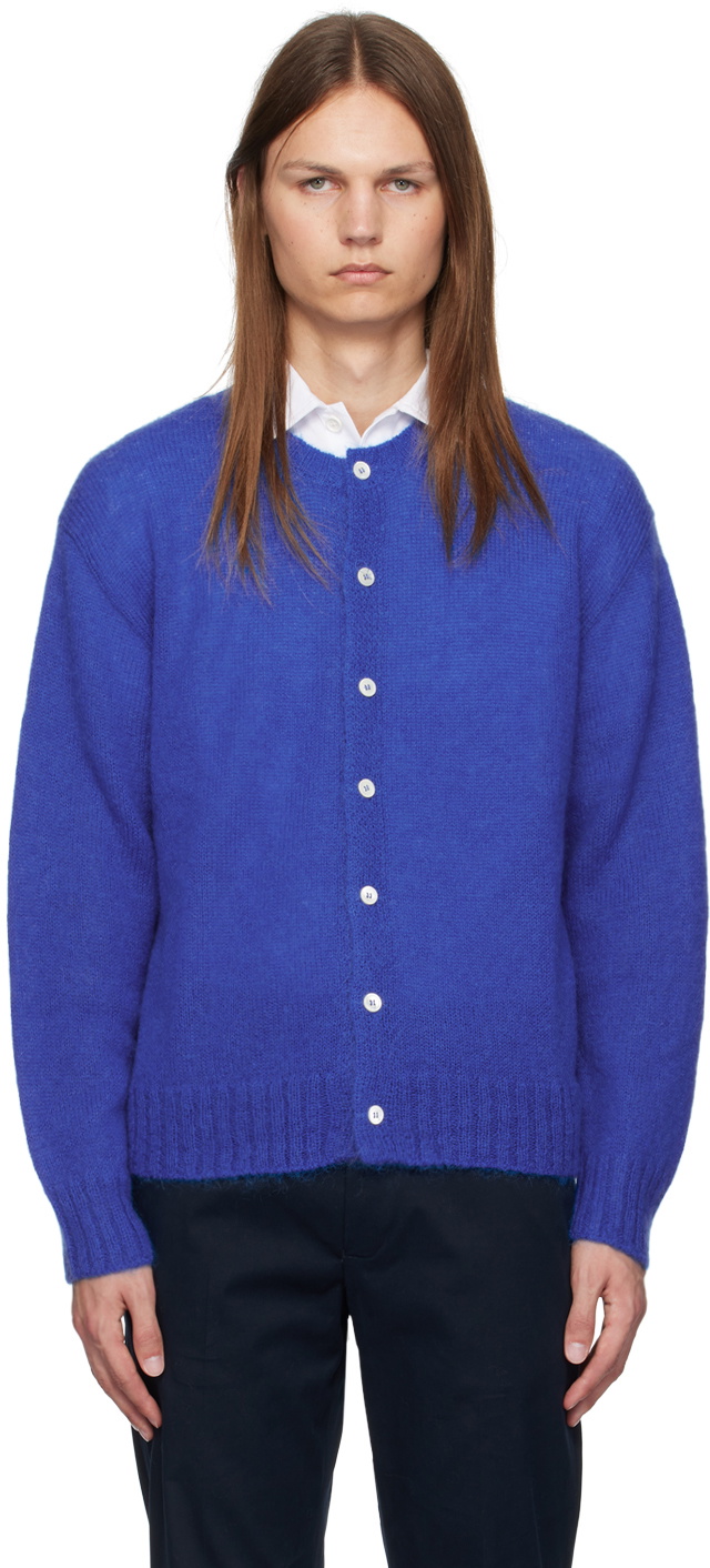Dunst Blue Button Cardigan