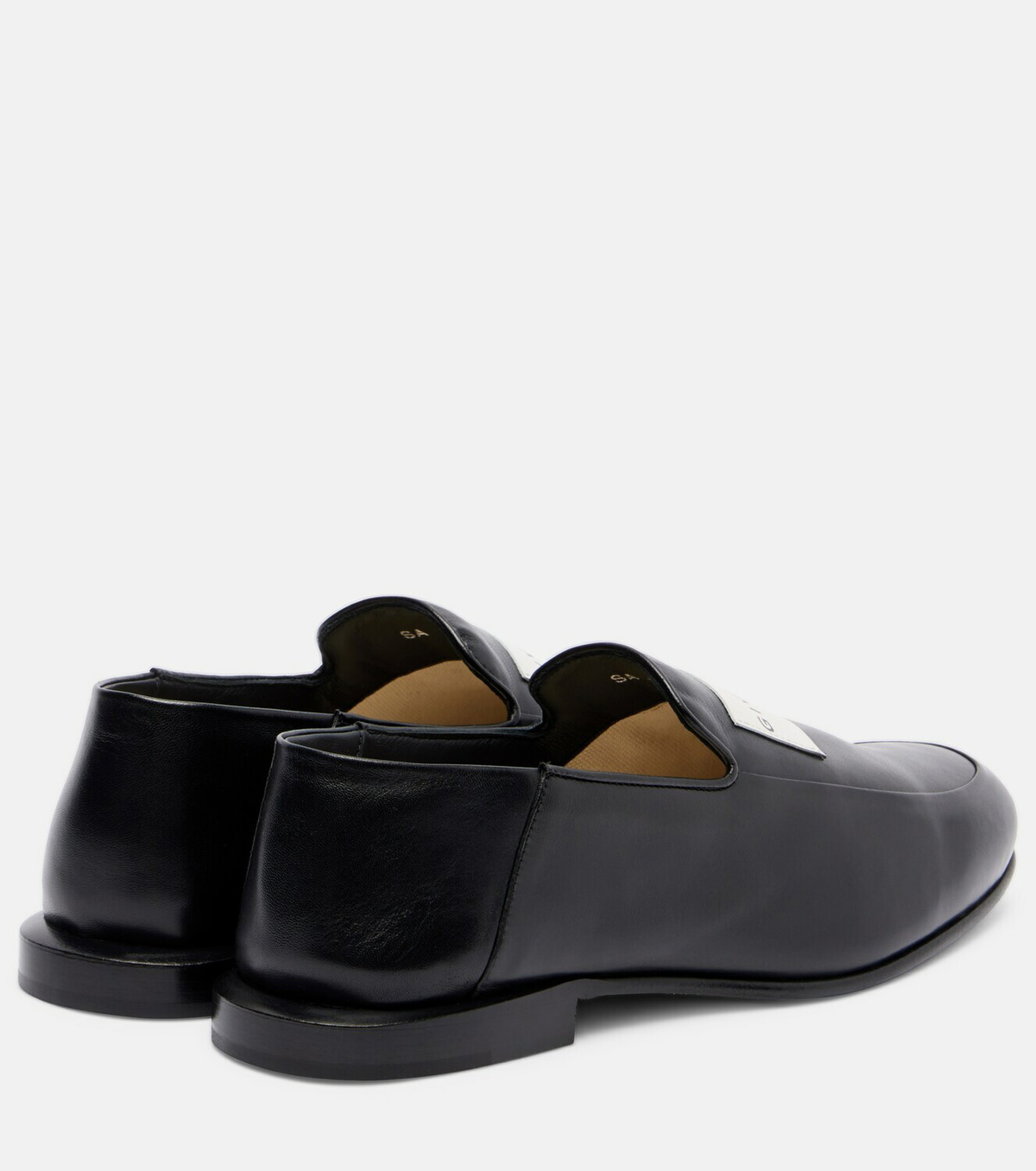 Givenchy Label leather loafers