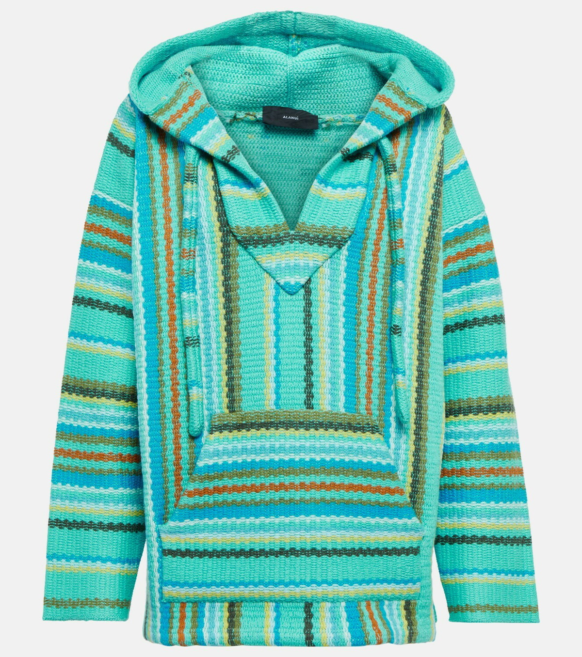 Alanui - Baja striped virgin wool sweater
