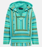 Alanui - Baja striped virgin wool sweater