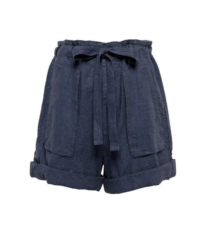 Photo: Polo Ralph Lauren - Belted high-rise shorts