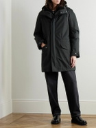 Yves Salomon - Cotton-Blend Twill Parka with Detachable Shearling Liner - Black