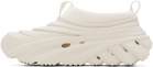 Crocs Off-White Echo Storm Sneakers