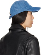 Dion Lee Blue DL Electric Denim Cap