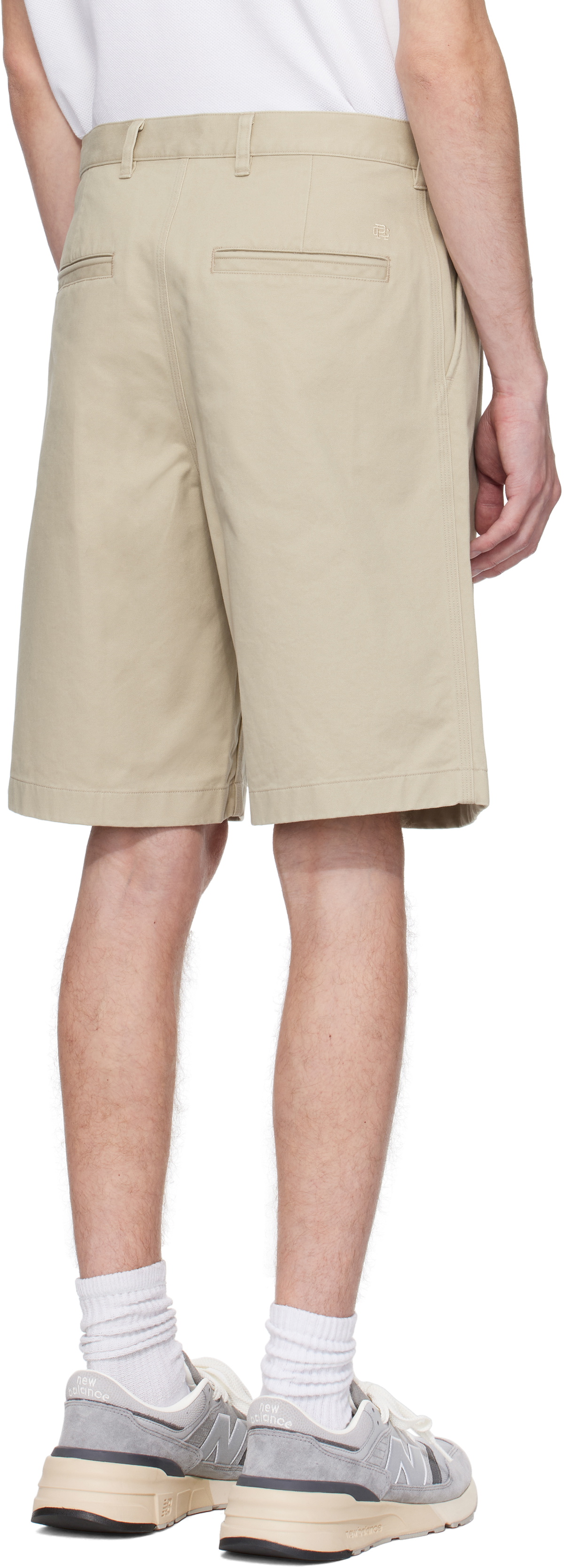 Reigning Champ Beige Cotton Chino Sophomore Relaxed 10 Shorts