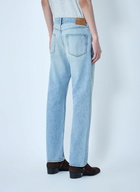 Saint Laurent Loose Straight Mid-Rise Jeans