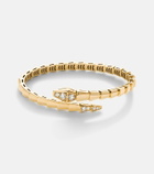 Bvlgari Serpenti Viper 18kt gold bracelet with diamonds
