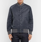 Golden Bear - Shell Bomber Jacket - Men - Blue