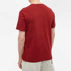 KENZO Paris Men's Kenzo Crest Logo T-Shirt in Bordeaux