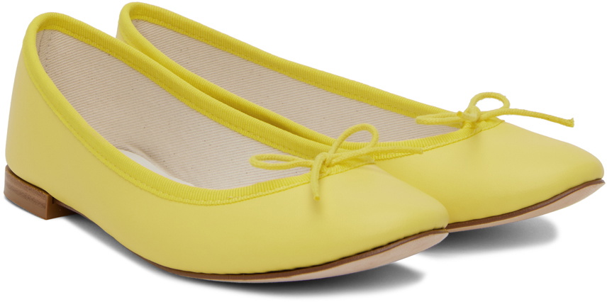 Repetto Yellow Cendrillon Ballerina Flats Repetto