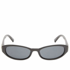 Le Specs Women's Popalicious Sunglasses in Black/Smoke Grad 