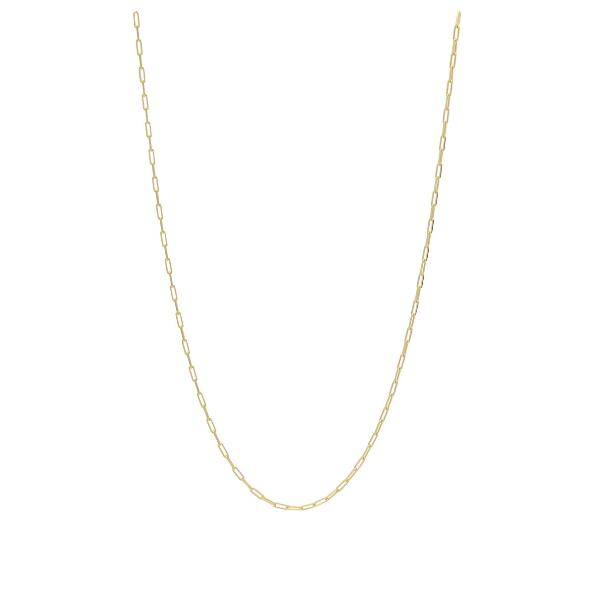 Miansai Men's 2.5mm Volt Link Cable Chain Necklace in Gold