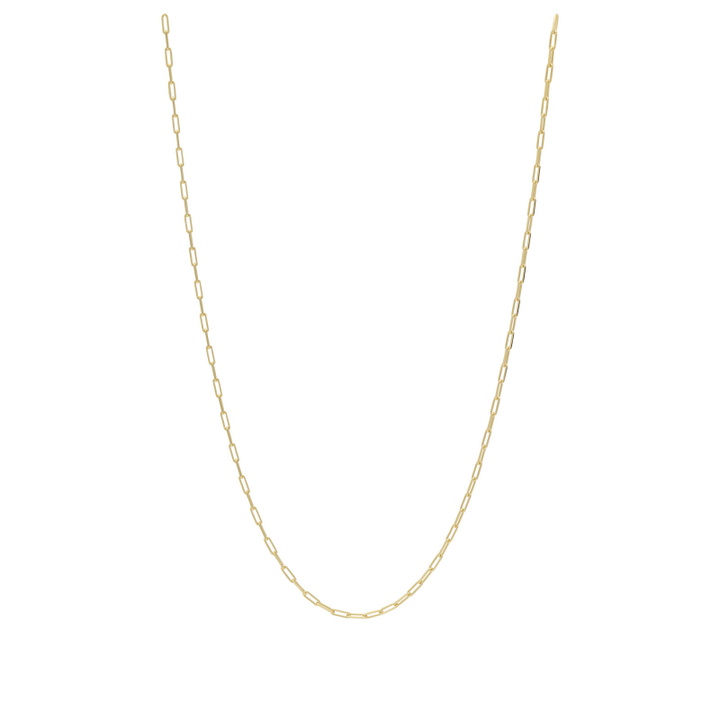 Photo: Miansai Men's 2.5mm Volt Link Cable Chain Necklace in Gold