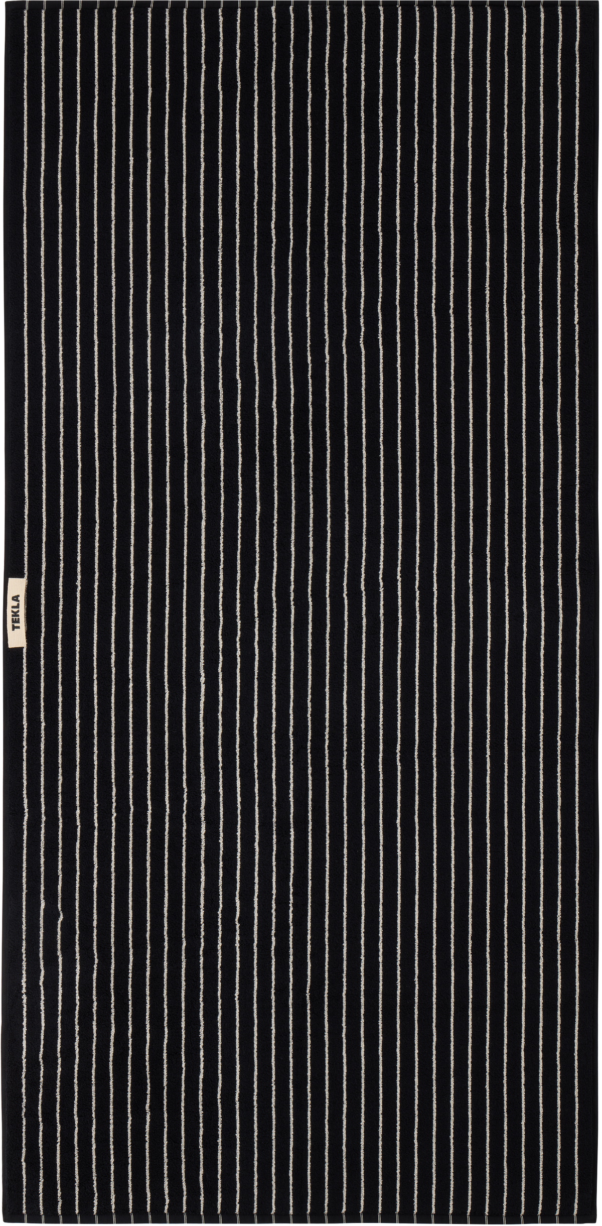 Tekla Black Striped Towel Set, 3 pcs