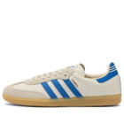 Adidas Samba OG Sneaker in Cloud White/Blue/Gum