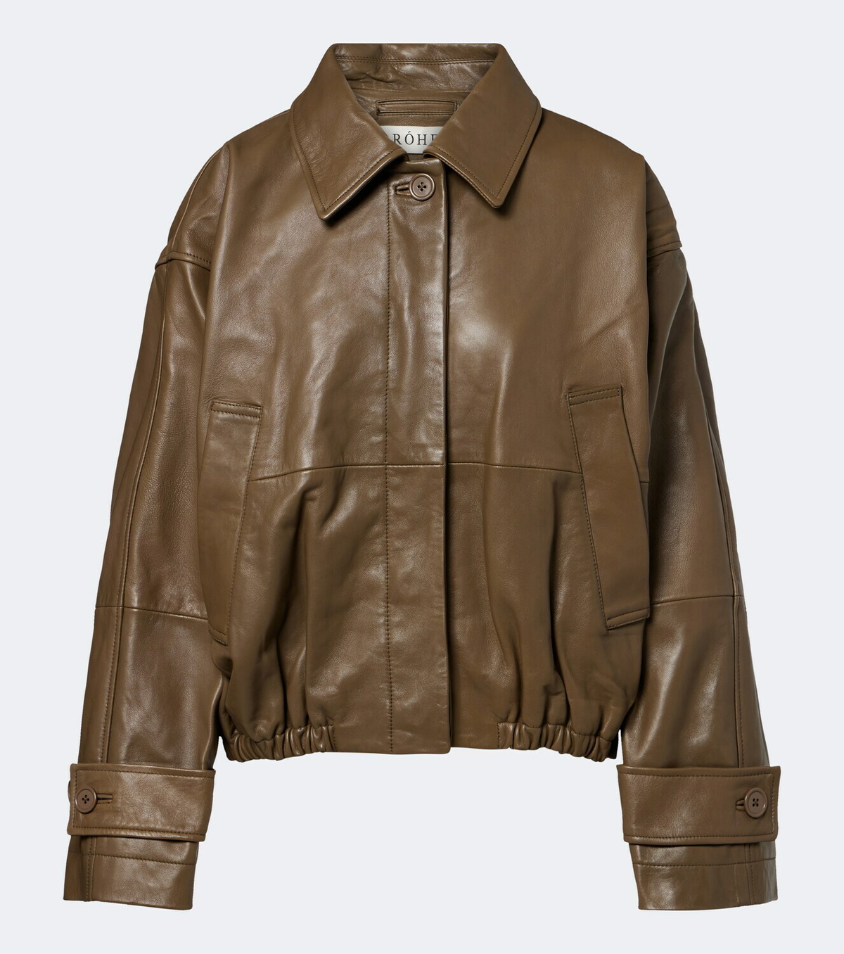 Róhe Leather blouson jacket