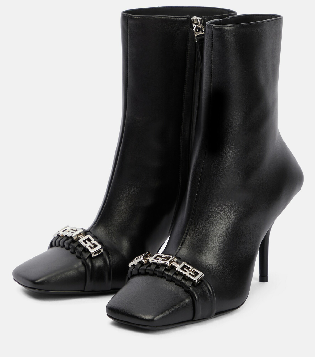 ブーツその他 Givenchy Ankle boots GIVENCHY Embellished leather ankle boots | NET-A-PORTER