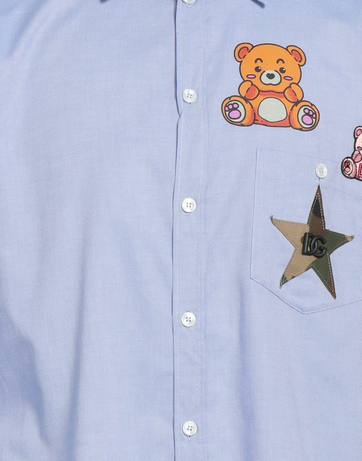 Dolce & gabbana Mens Shirt Sky in Blue