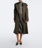 Victoria Beckham Esmee virgin wool trench coat