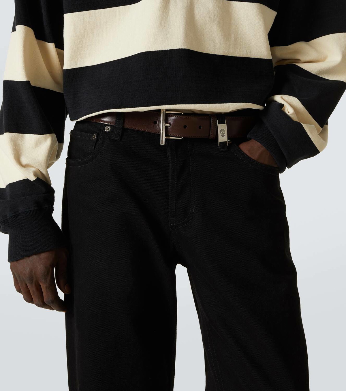 Alexander McQueen Leather belt