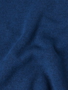Stockholm Surfboard Club - Logo-Jacquard Merino Wool Sweater - Blue