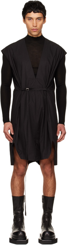 Photo: Rick Owens Black Temple SL Short Jumpsuit