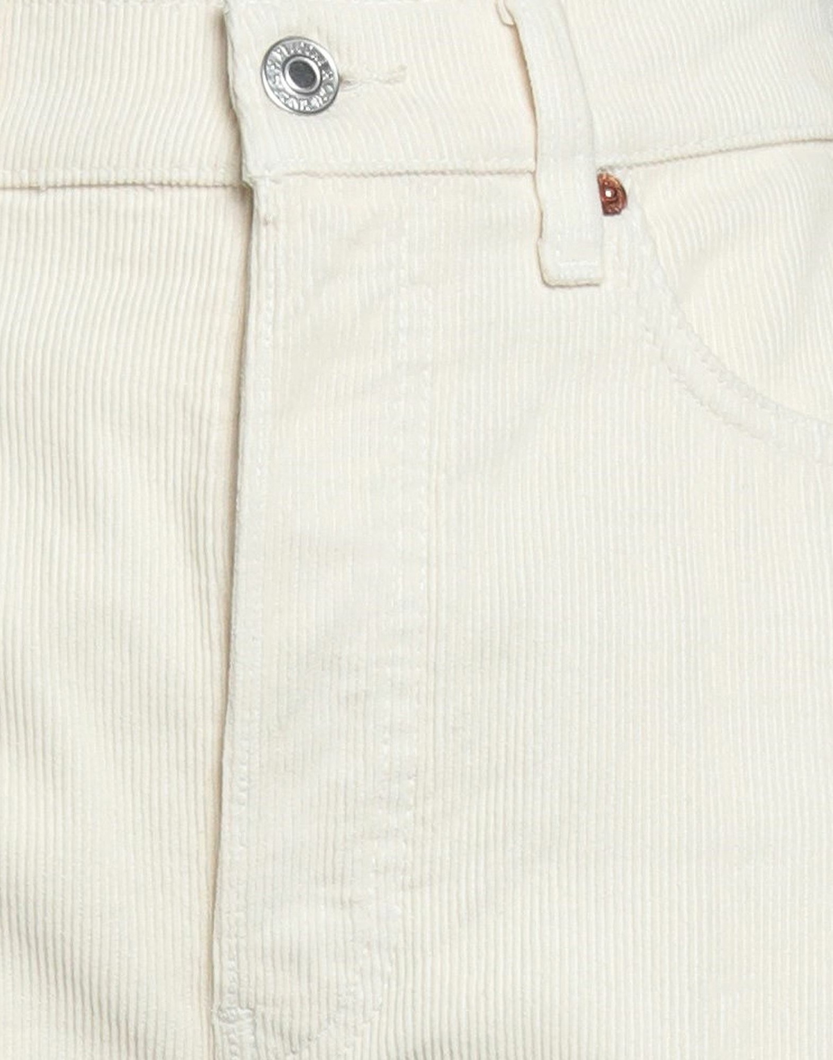 Re/done Womens Pants in Ivory