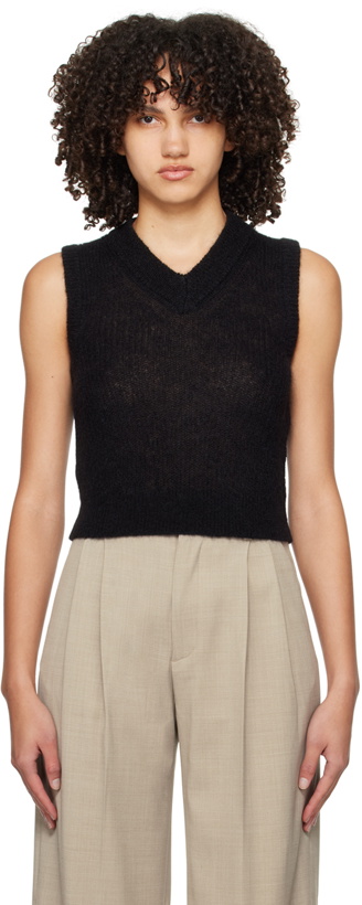 Photo: Filippa K Black Cropped Vest