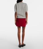 'S Max Mara Knitted wool and cashmere-blend T-shirt