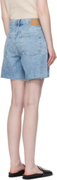 rag & bone Blue Kaia Denim Shorts